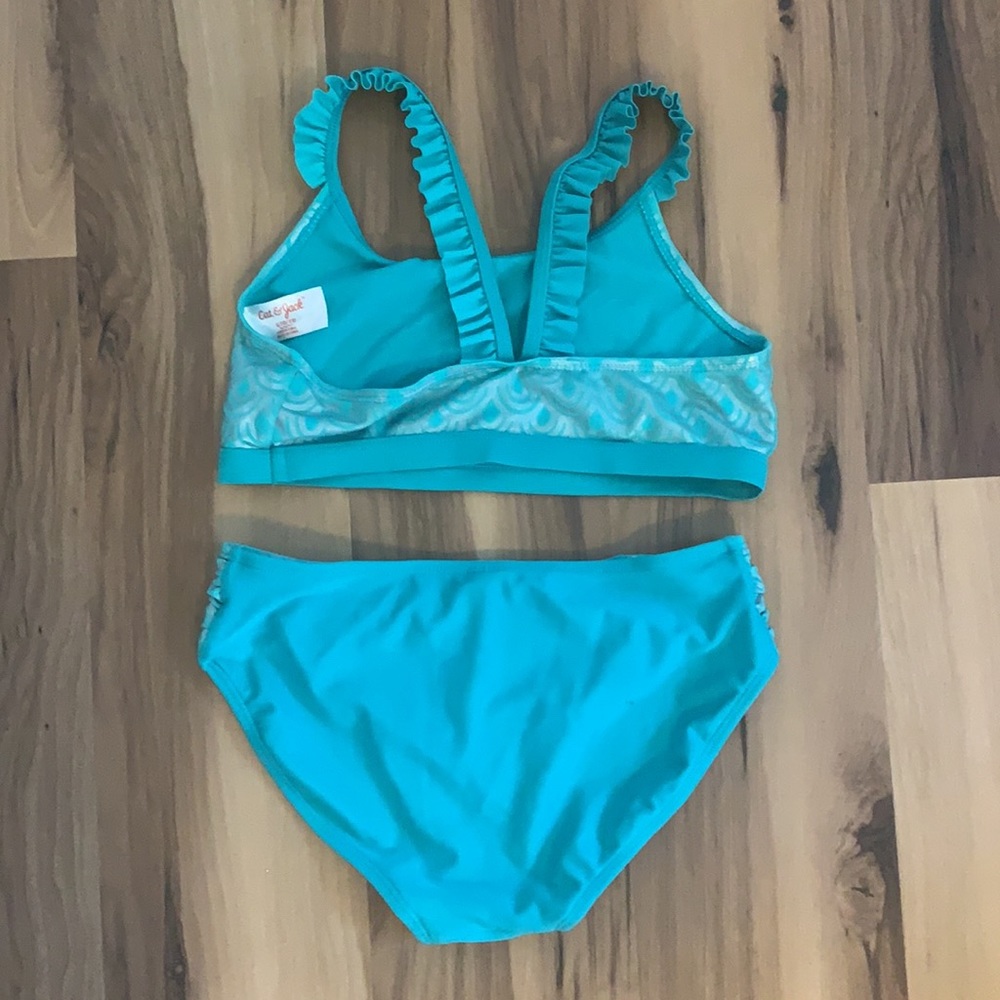 Mermaid Swimsuit with Skirt - Picture 3 of 7